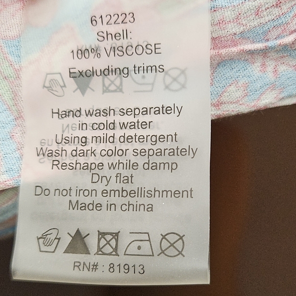 Plenty by Tracy Reese Pink and Blue Floral Skirt Set - Picture 11 of 12